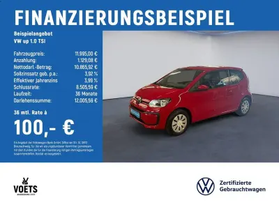 Gebraucht VW up! Move 65 PS (47 kW) 2022 Kleinwagen