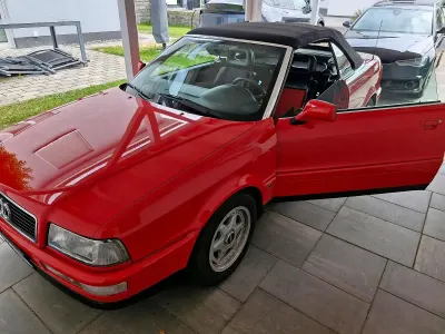 Gebraucht Audi 80 133 PS (97 kW) 1992 Rot Cabrio