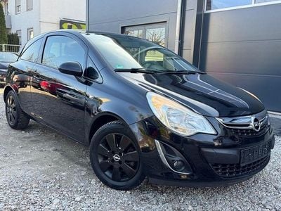 Gebraucht Opel Corsa Selection 87 PS (63 kW) 2012 Schwarz Kleinwagen