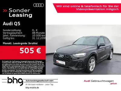 Gebraucht Audi Q5 S-Line 204 PS (150 kW) 2022 Schwarz SUV