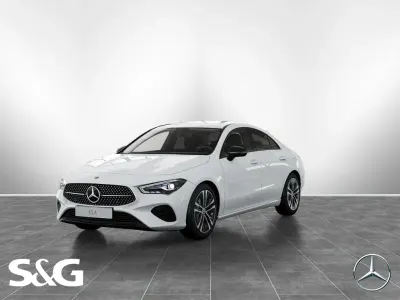 Gebraucht Mercedes CLA180 Night 136 PS (100 kW) 2025 Unilack polarweiß Coupé