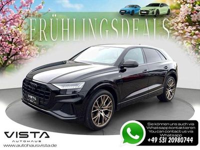 Gebraucht Audi Q8 S-Line 286 PS (210 kW) 2023 Mythosschwarz metallic SUV