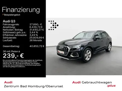 Brugt Audi Q3 Advanced Plus 150 HK (110 kW) 2025 Sort SUV