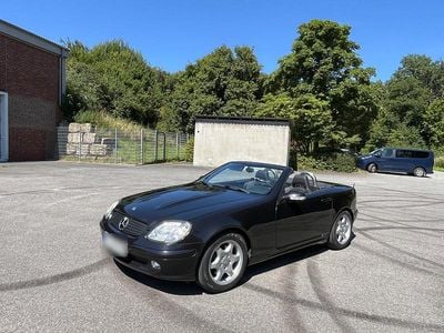 Brugt Mercedes SLK230 230 HK (169 kW) 2001 Sort Cabriolet