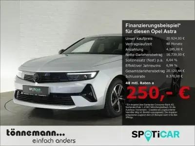 Gebraucht Opel Astra 131 PS (96 kW) 2024 Silber Kleinwagen