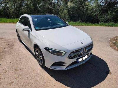 Usata Mercedes A250 AMG line 218 CV (160 kW) 2022 Bianco Berlina