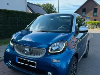 Gebraucht Smart ForTwo Cabrio Passion 90 PS (66 kW) 2016 Blau Cabrio