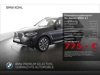 Brugt BMW X3 Shadowline 286 HK (210 kW) 2023 Grå SUV
