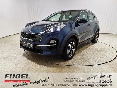 Gebraucht Kia Sportage DREAM-TEAM Edition 132 PS (97 kW) 2019 Blau SUV