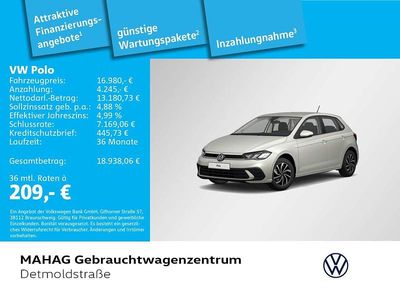 Gebraucht VW Polo Life 95 PS (69 kW) 2023 Grau Kleinwagen