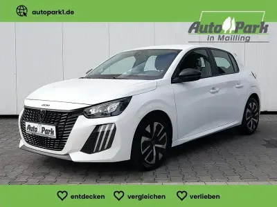 Gebraucht Peugeot 208 75 PS (55 kW) 2024 Lack weiss banquise/typ aussen Kleinwagen