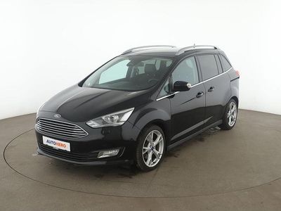 Gebraucht Ford Grand C-Max Titanium 170 PS (125 kW) 2016 Schwarz Van / Kleinbus