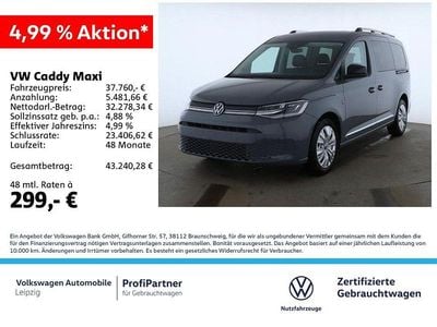 Usata VW Caddy Maxi Style 122 CV (89 kW) 2024 Grigio Monovolume