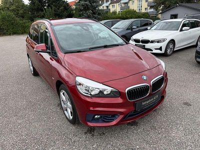 Gebraucht BMW 218 Gran Tourer Sport Line 150 PS (110 kW) 2016 Rot Van / Kleinbus
