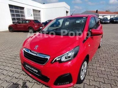 Usata Peugeot 108 Active 69 CV (50 kW) 2016 Rosso Utilitaria