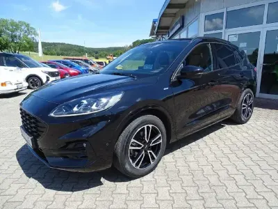 Gebraucht Ford Kuga ST-Line X 150 PS (110 kW) 2021 Obsidianschwarz metallic SUV