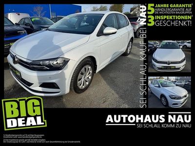 Gebraucht VW Polo Comfortline 95 PS (69 kW) 2019 White silver metallic Kleinwagen