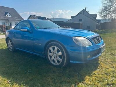 Gebraucht Mercedes SLK200 163 PS (119 kW) 2001 Blau Cabrio