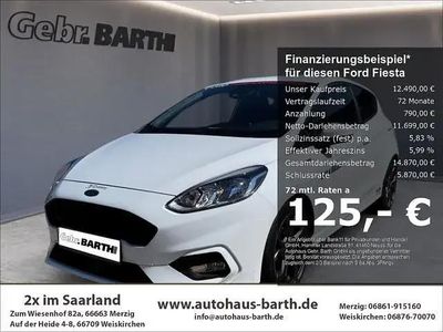 Usata Ford Fiesta ST-Line 101 CV (74 kW) 2019 Bianco Utilitaria