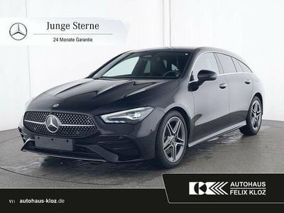 Schwarz Gebraucht 2024 Mercedes CLA200 Shooting Brake AMG Kombi | 35.400 € (Fairer Preis)