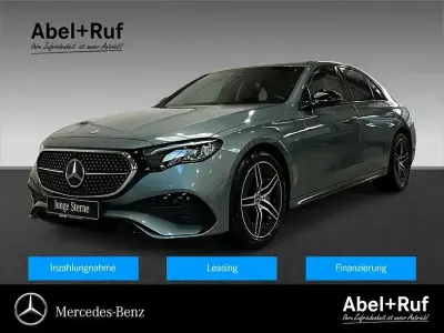 Usata Mercedes E200 AMG 204 CV (150 kW) 2024 Verde Berlina