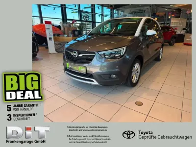 Gebraucht Opel Crossland X Innovation 131 PS (96 kW) 2019 Mondstein grau metallic / dach SUV