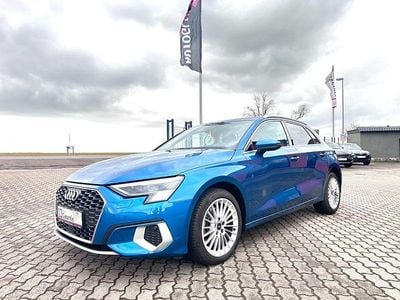 Brugt Audi A3 Advanced 150 HK (110 kW) 2023 Blå Sedan