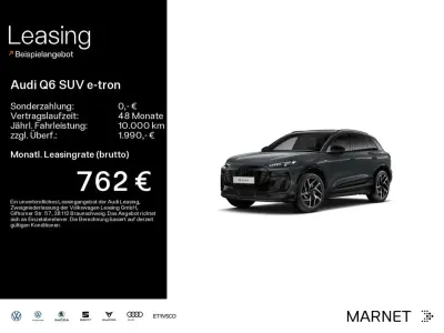 Neu Audi Q6 e-tron Sport 314 kW (428 PS) 2026 Magnetgrau SUV