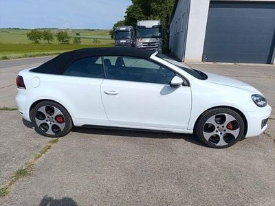 Gebraucht VW Golf Cabriolet GTI 211 PS (155 kW) 2012 Weiß Cabrio