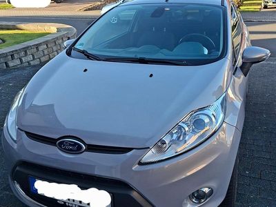 Gebraucht Ford Fiesta Titanium 82 PS (60 kW) 2011 Grau Kleinwagen