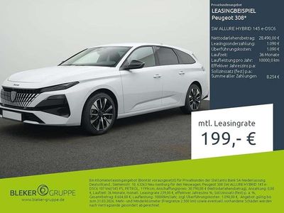 Nuova Peugeot 308 SW Allure 145 CV (106 kW) 2026 Nero Station wagon