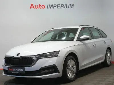 Brugt Skoda Octavia Ambition 150 HK (110 kW) 2021 Hvid Stationcar