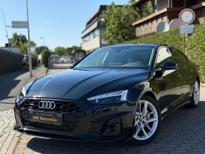 Gebraucht Audi A5 Sportback S-Line 204 PS (150 kW) 2023 Mythosschwarz metallic Kleinwagen