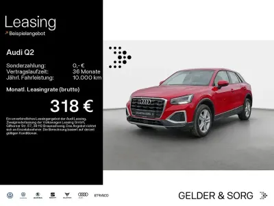Gebraucht Audi Q2 Advanced Plus 150 PS (110 kW) 2021 Rot SUV