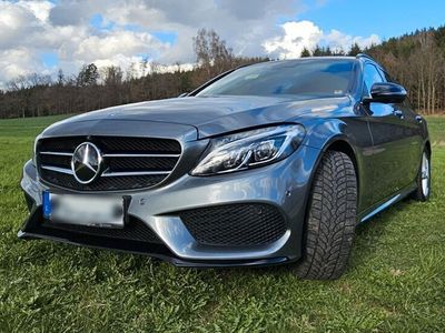 gebraucht Mercedes C250 T AMG HUD 360° LED Night Park