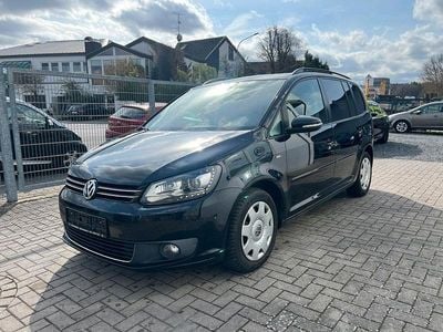 Gebraucht VW Touran Match 105 PS (77 kW) 2013 Schwarz Van / Kleinbus