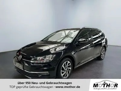 Brugt VW Golf VII Sound 110 HK (80 kW) 2018 Sort Stationcar