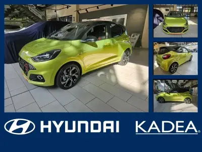 Gebraucht Hyundai i10 N Line 90 PS (66 kW) 2025 Lucid lime/ phantom black / me Kleinwagen