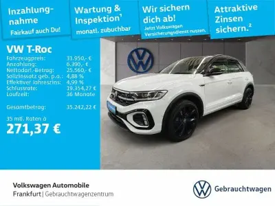Używany VW T-Roc R-line 190 KM (139 kW) 2022 Biały SUV