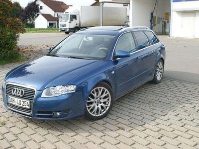 Gebraucht Audi A4 116 PS (85 kW) 2008 Blau metallic Kombi