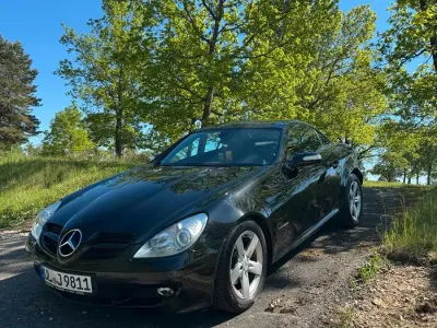 Gebraucht Mercedes SLK200 163 PS (119 kW) 2005 Schwarz Cabrio