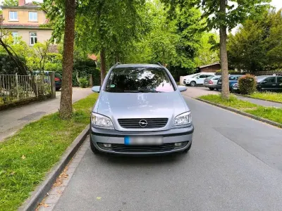 Brugt Opel Zafira 125 HK (91 kW) 2002 Sølv MPV