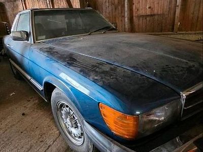 Usata Mercedes SL380 1985 Blu Cabrio