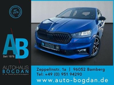Gebraucht Skoda Fabia Monte Carlo 116 PS (85 kW) 2024 Race blue (metallic) Limousine