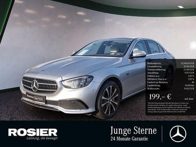 Gebraucht Mercedes E300 Avantgarde 320 PS (235 kW) 2020 Silber / hightechsilber (metallic) Limousine