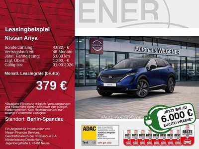 Neu Nissan Ariya Advance 160 kW (218 PS) 2026 SUV