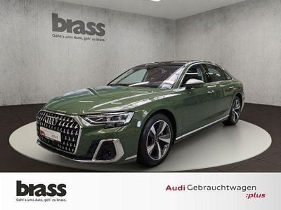 Distriktgrün metallic Gebraucht 2024 Audi A8 Ambiente Limousine | 67.600 € (Fairer Preis)