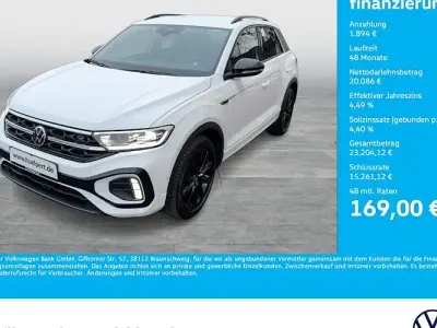 Second-hand VW T-Roc R-line 110 CP (80 kW) 2024 Alb SUV