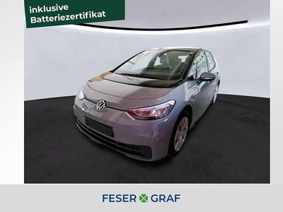 Gebraucht VW ID.3 Pure 110 kW (150 PS) 2022 Mondsteingrau schwarz Kleinwagen