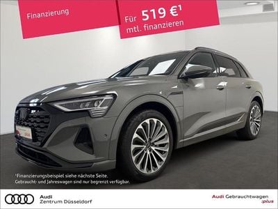 Gebraucht Audi Q8 e-tron Advanced 300 kW (408 PS) 2023 Grau SUV